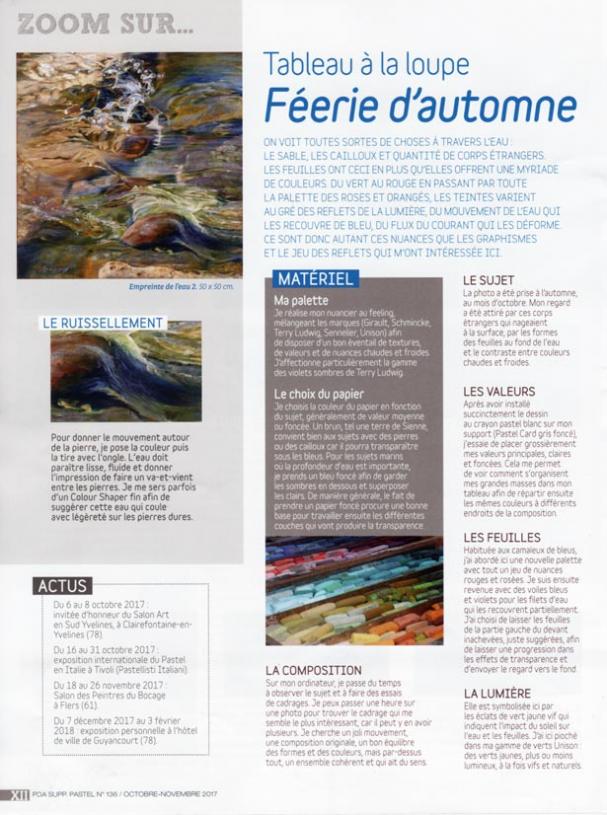 Page 12 magazine Pratique des Art - Spécial Pastel N°136 de 2017