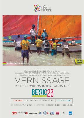Berric Art du Pastel international exhibition in France