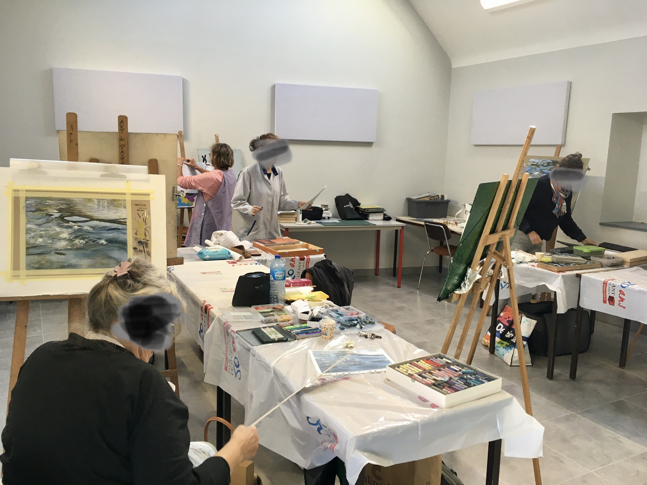 Pastel course at Berric Sylvie Poirson