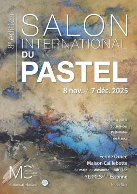 poster of the international pastel exhibition in Yerres
