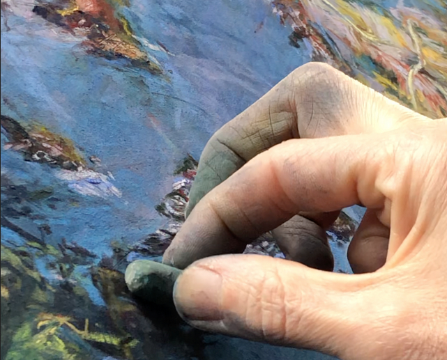 peindre avec le pastel